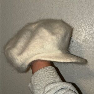 90% Angora hat